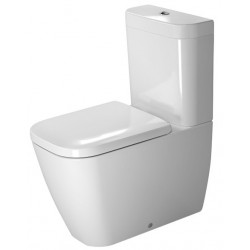 DURAVIT Happy D.2 Staand toilet Kombi 63 cm Happy D.2 Wit, Diepsp., Afv.Vario, gesl.-2134090000