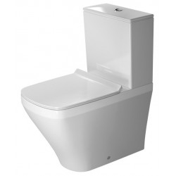 DURAVIT DuraStyle Staand toilet Kombi 63 cm DuraStyle Wit, Diepsp., Afv.Vario, gesl.-2155090000
