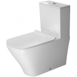 DURAVIT DuraStyle Staand toilet Kombi 72 cm DuraStyle Wit, Diepsp., Afv.Vario, gesl.WGL-2156090000