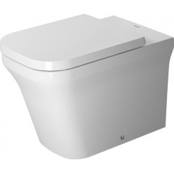 DURAVIT P3 Comforts Staand toilet 600mm P3 Comforts Wit Diepsp., afv. horiz., rimless, BTW-2166090000