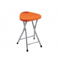 Gedy Opvouwbare Kruk Oranje - een praktische en duurzame stoel voor je badkame