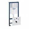 Grohe Set hangtoilet Ideal standard compleet witte toets - Banio