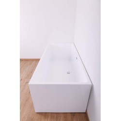 Design-Bright Rechthoekig vrijstaand bad 178x80x60cm witte