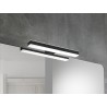 Badkamerverlichting LED Banio-Veronica voor kast/spiegel Zwart - Breedte 28,4 cm, 8W, 550Lm