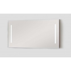 Banio Spiegel met verticale LED verlichting 120x70 cm | Banio badkamer