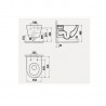 Banio design hangtoilet met rvs sproeier - Mat wit | Banio badkamer