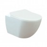 Banio design hangtoilet zonder sproeier - Mat wit | Banio badkamer