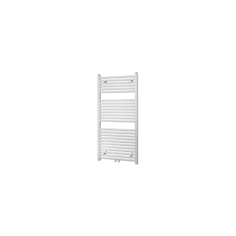 Banio handdoek radiator midden aansluiting wit 170x60cm - 886w