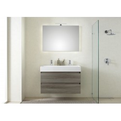 Pelipal badkamermeubel met spiegel Bali101 - grafiet