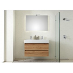 Pelipal badkamermeubel met spiegel Bali101 - licht eiken