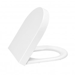 Geberit Duofix vrijstaande hangtoilet pack Banio design met sproeier soft-close zitting en witte bedieningspaneel