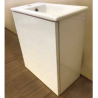 Pelipal toiletmeubel 48x42x24cm - donkergrijs