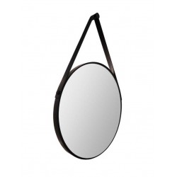 Banio spiegel Emily - Ø60cm zwart