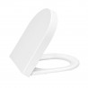 Geberit Duofix hangtoilet pack Banio design met sproeier soft-close zitting en witte bedieningspaneel met kraan