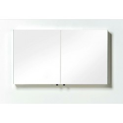 Banio spiegelkast 2 deuren Dora - 120cm wit