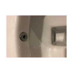 Banio ophang WC design rimless met rvs sproeier en geïntegreerde warm/koud water kraan