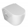 Geberit Duofix systemfix up320  hangtoilet pack Banio design met soft-close zitting en witte bedieningspaneel