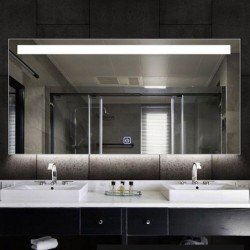 Banio Aruba spiegel 90x70cm met LED verlichting en spiegelverwarming