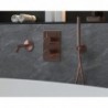 Banio Copper inbouw badkraan compleet geborsteld koper